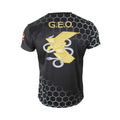 CAMISETA IMMORTAL SUBLIMACION GEO NEGRA