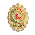 Placa metálica para cartera ADUANAS