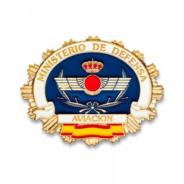 Placa para cartera Aviación Española
