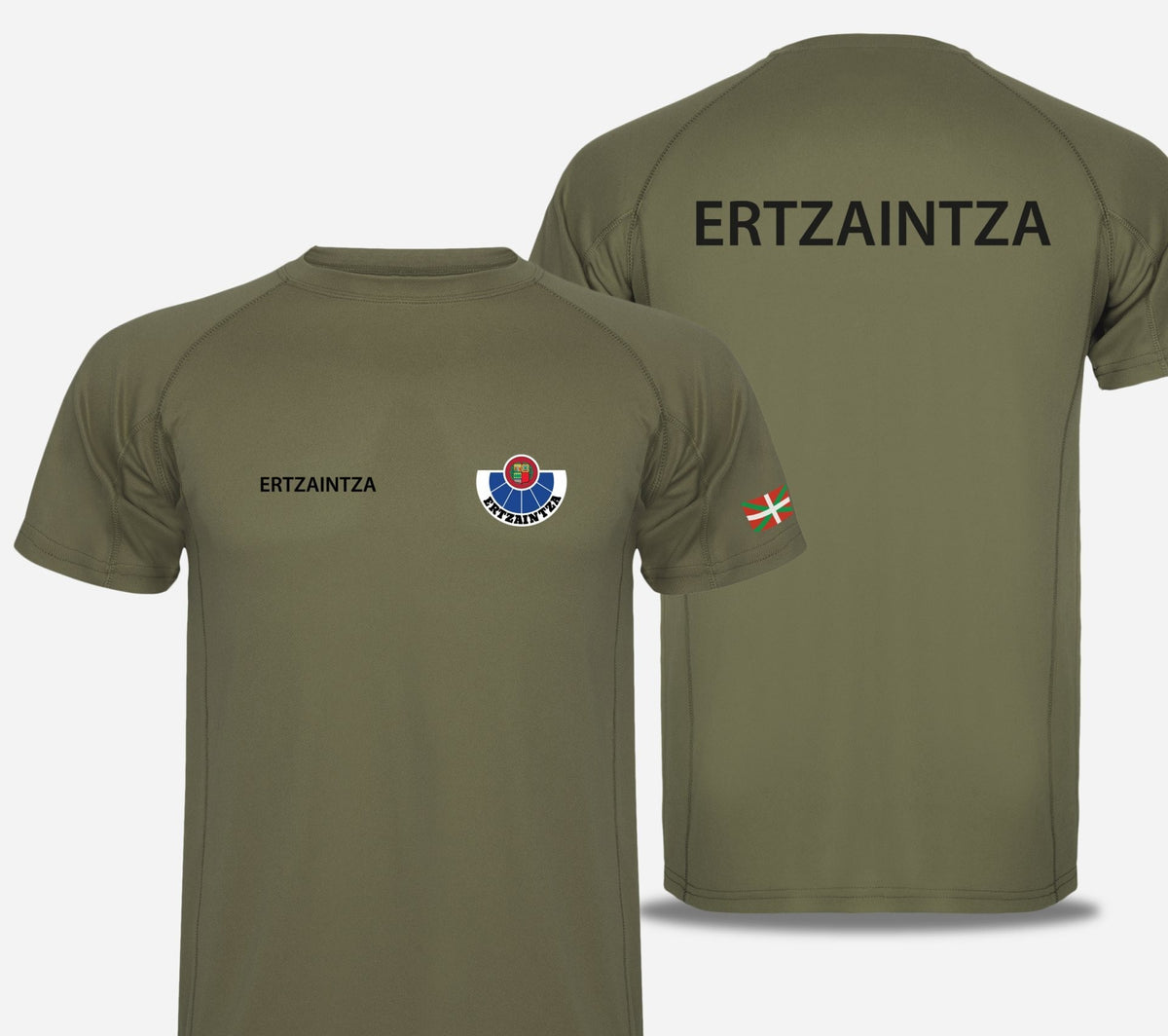Camiseta Algodon Ertzainza