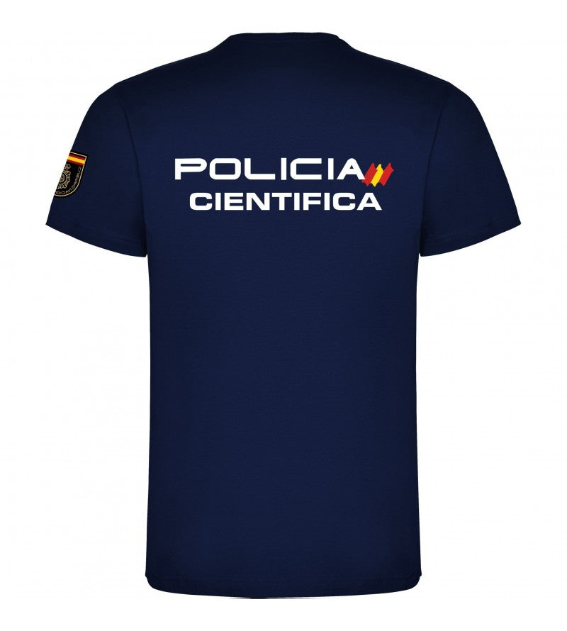Camiseta Policia Nacional CIENTIFICA