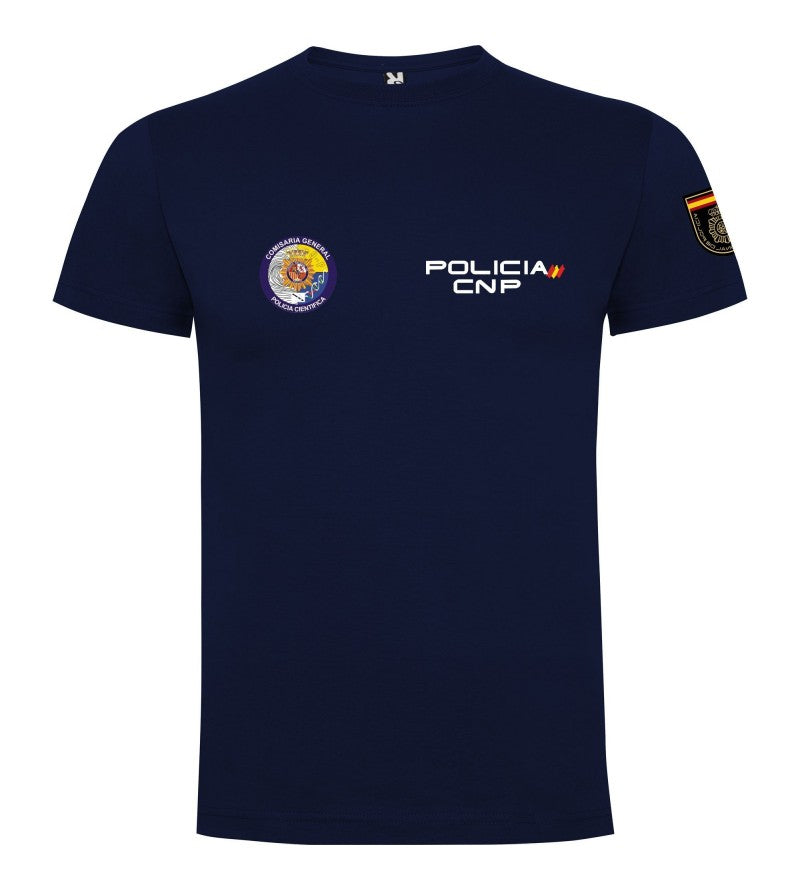 Camiseta Policia Nacional CIENTIFICA