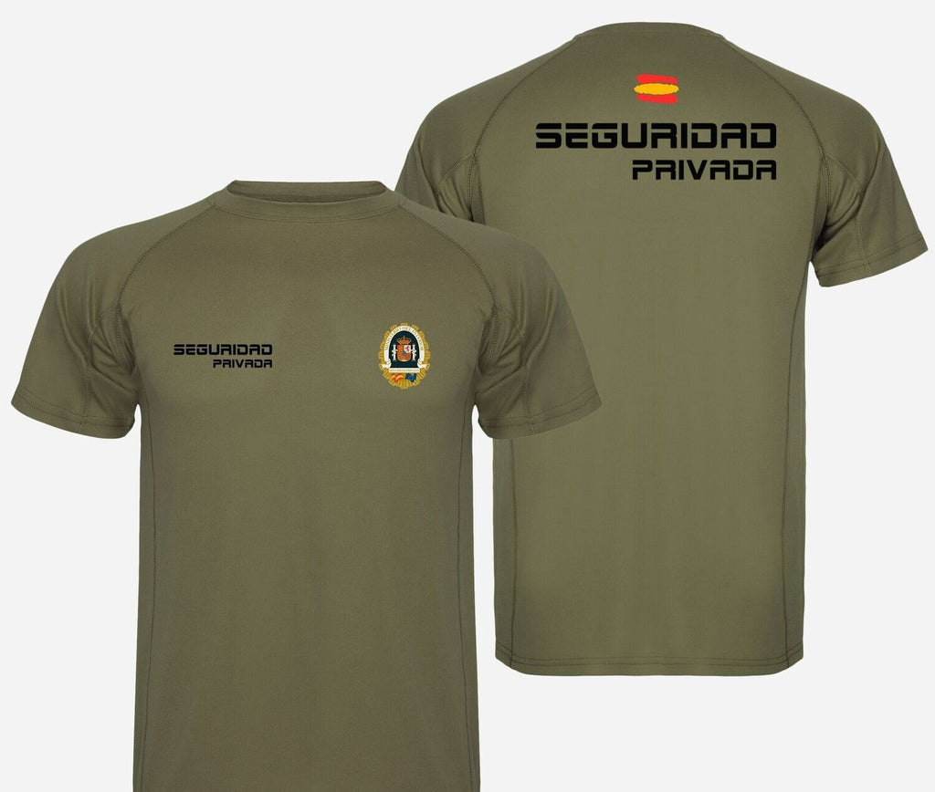 Camiseta Algodon Seguridad Privada