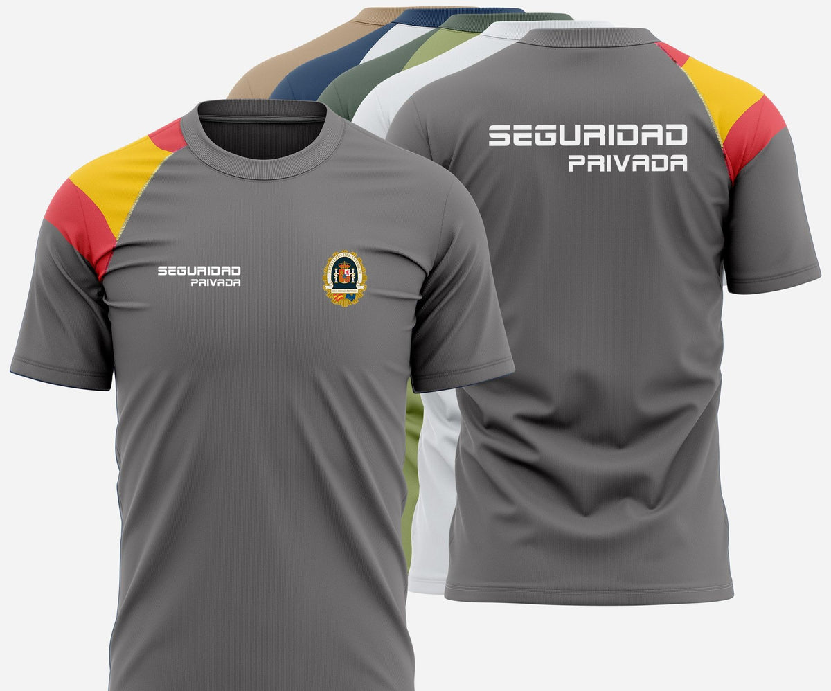 Camiseta bandera Seguridad Privada