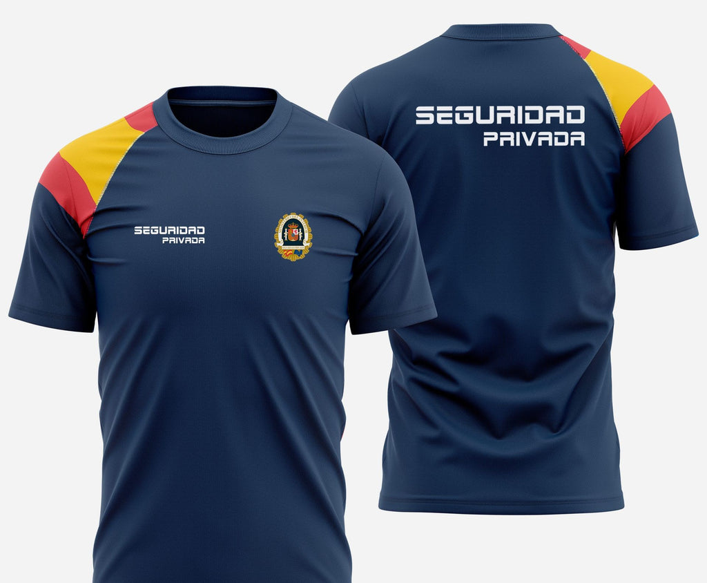 Camiseta bandera Seguridad Privada