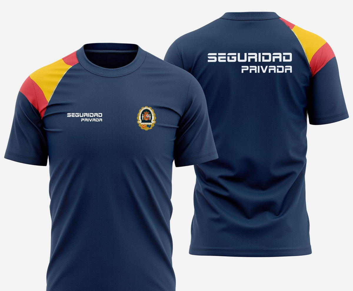 Camiseta bandera Seguridad Privada