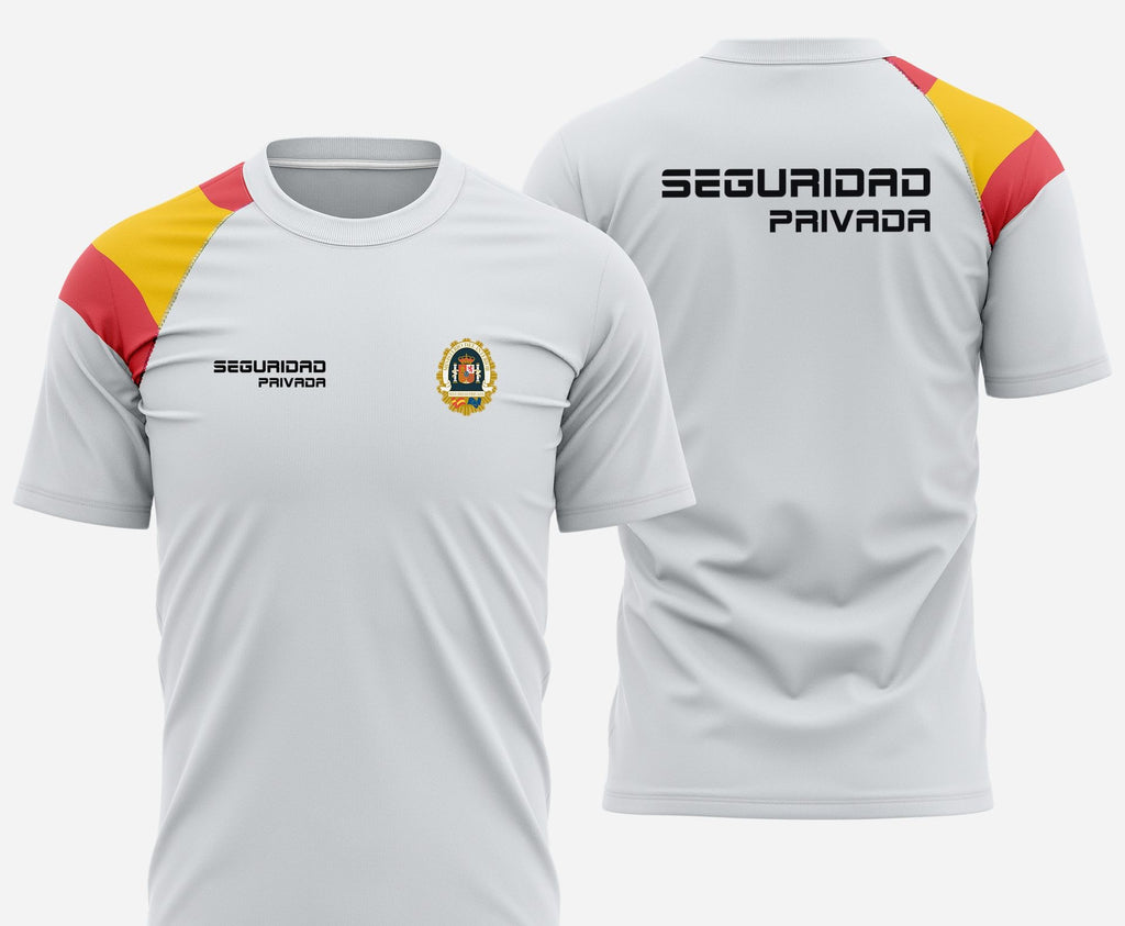 Camiseta bandera Seguridad Privada
