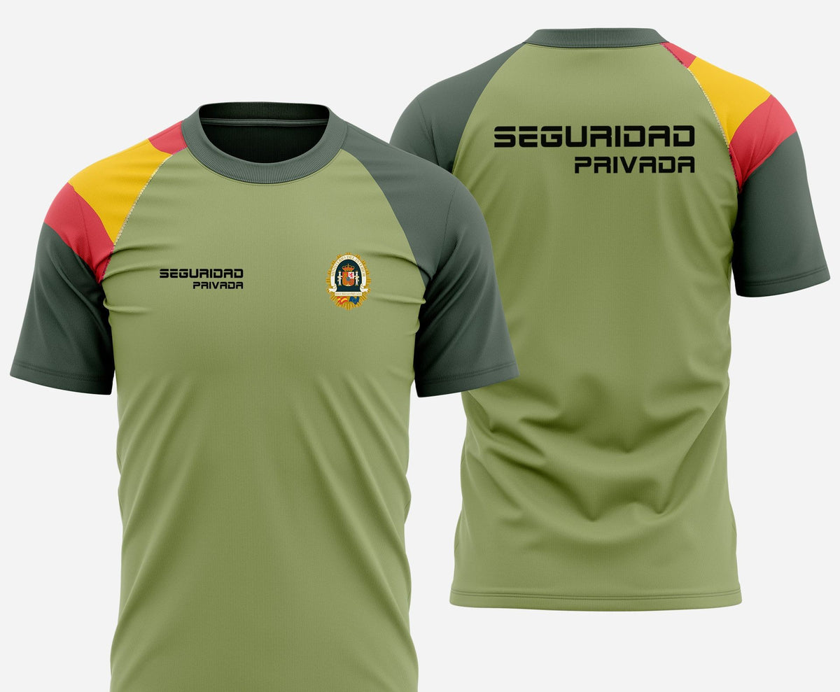 Camiseta bandera Seguridad Privada