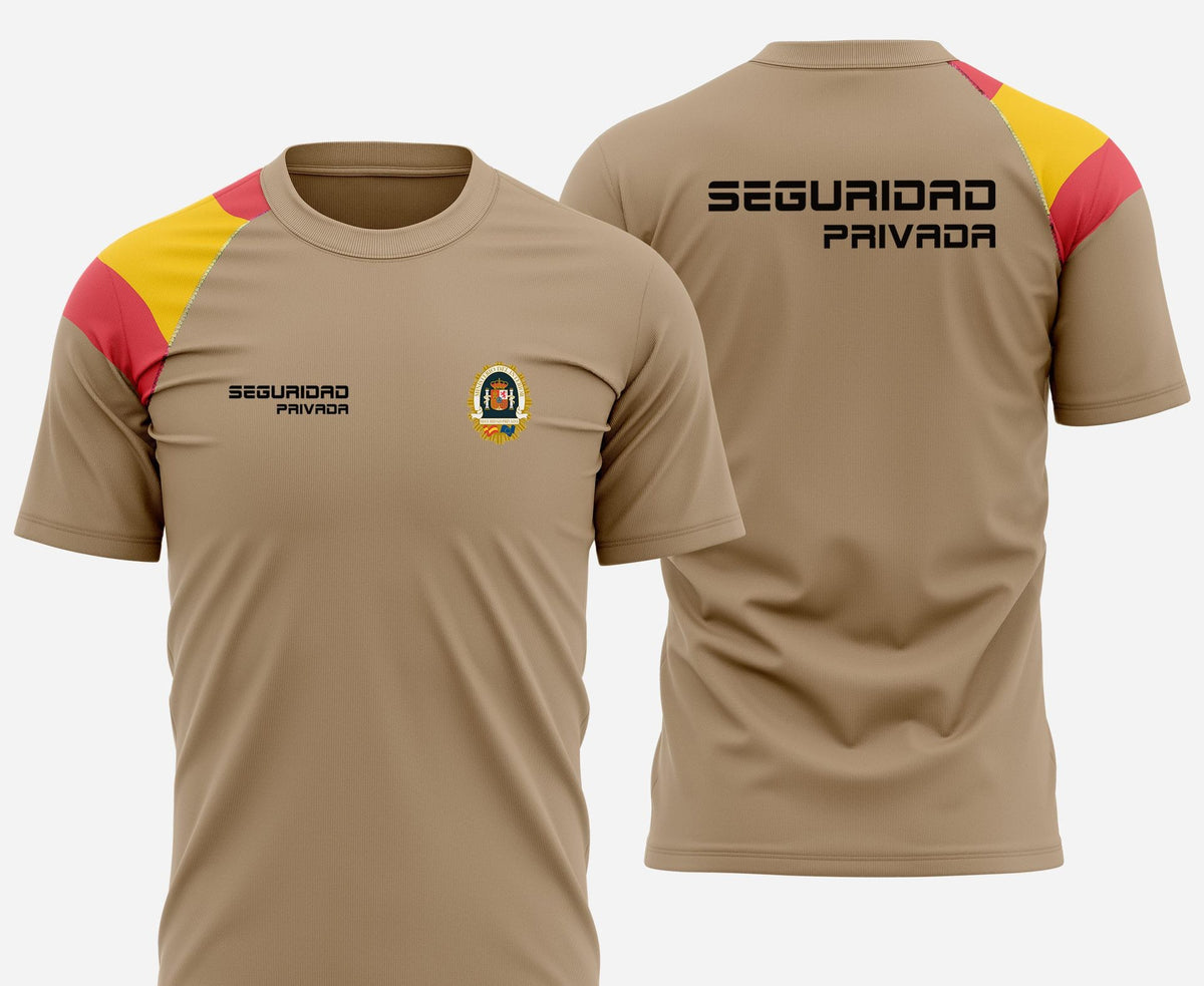 Camiseta bandera Seguridad Privada