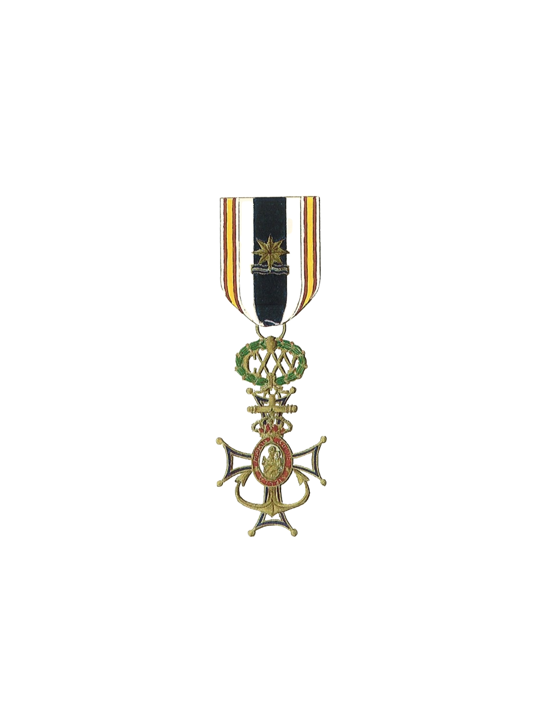 Cruz Conmemorativa CXXV Aniversario Virgen del Carmen Patrona de la Armada