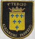 ESCARAPELA BORDADA 4º TERCIO ALEJANDRO FARNESIO