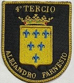 ESCARAPELA BORDADA 4º TERCIO ALEJANDRO FARNESIO