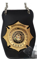 Holder Badge AGENT JUSTICE BUREAU