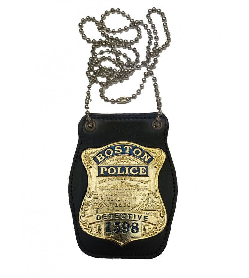 Holder Badge Boston Police