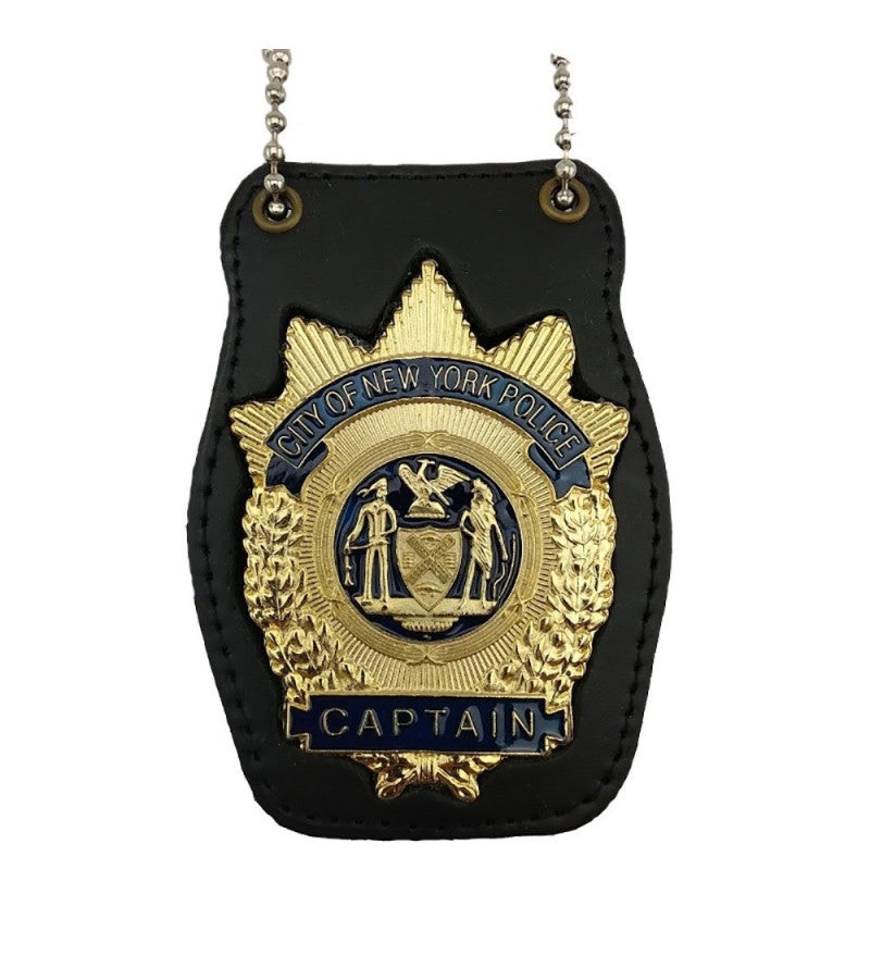 Holder Badge CAPTAIN New York