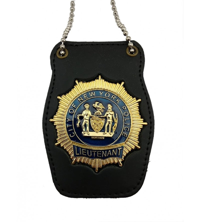 Holder Badge LIEUTENANT CITY NEW YORK POLICE