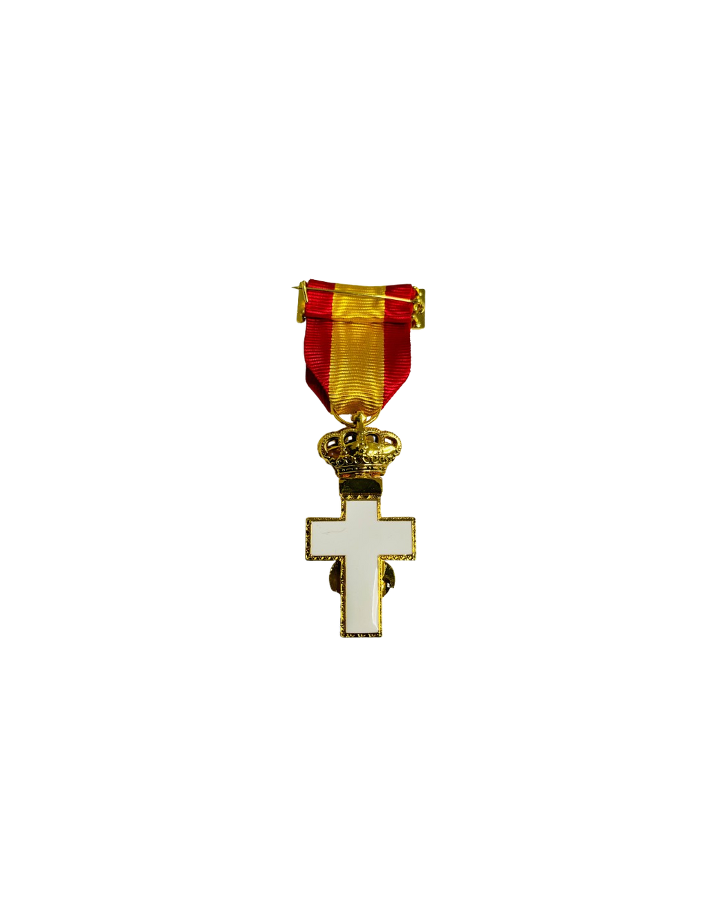 Medalla Cruz Mérito Naval Distintivo Blanco