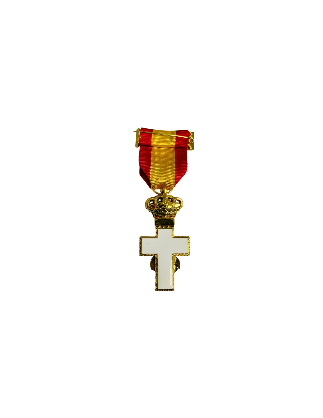 Medalla Cruz Mérito Naval Distintivo Blanco