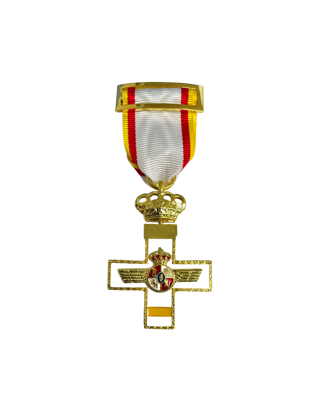 Medalla Cruz del Mérito Aeronáutico con distintivo amarillo