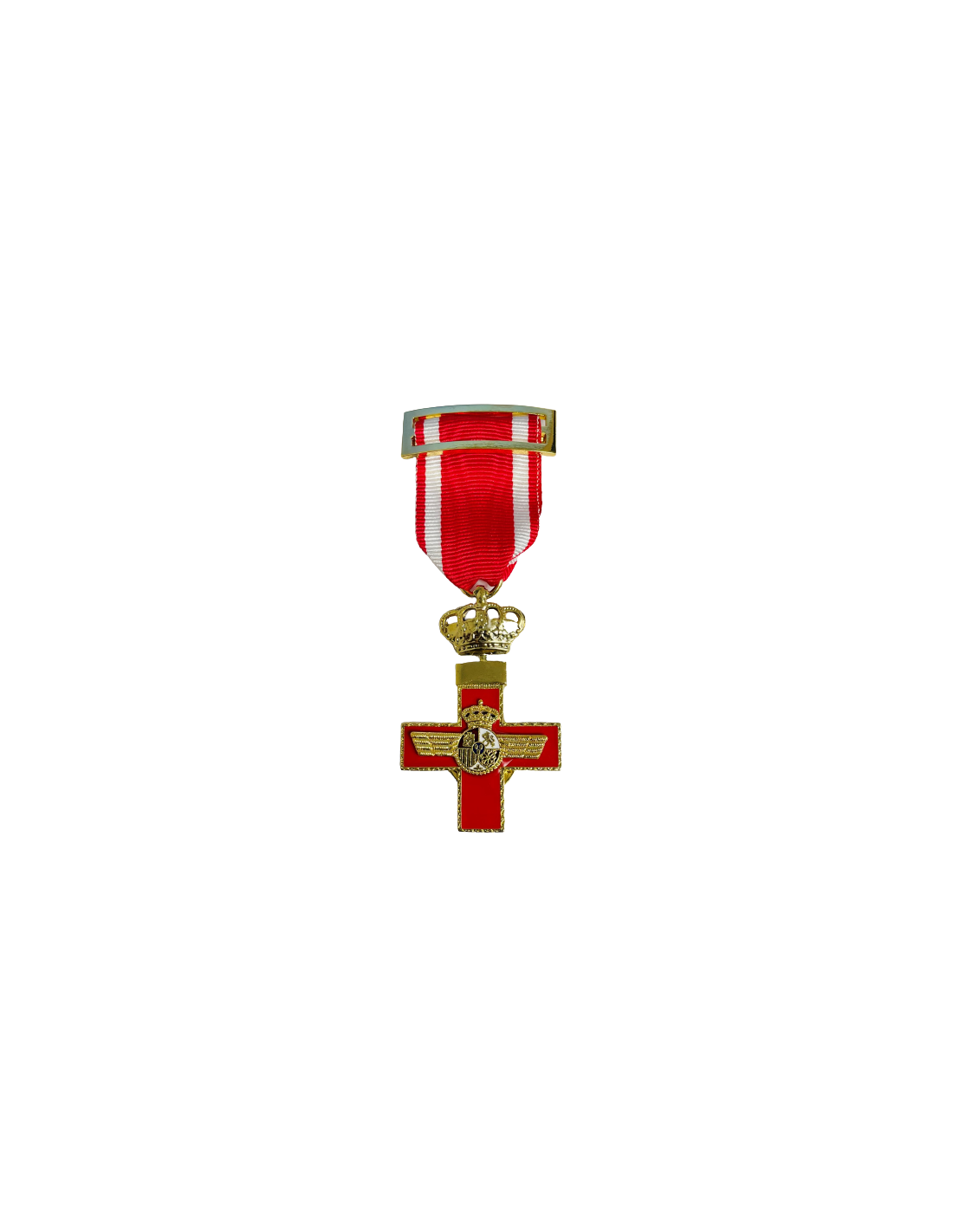 Medalla Cruz del Mérito Aeronáutico con distintivo rojo