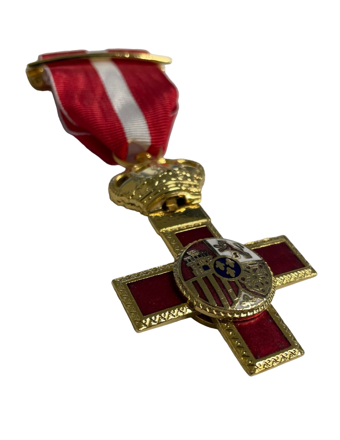 Medalla Cruz del Mérito Militar con distintivo rojo