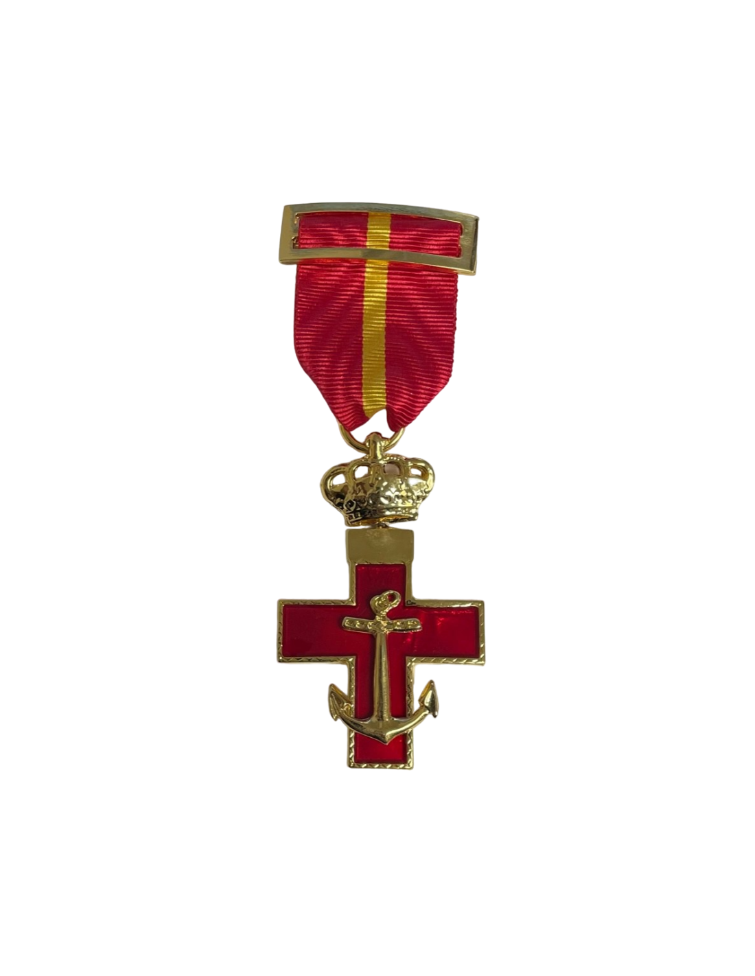 Medalla Cruz del Mérito Naval con distintivo rojo