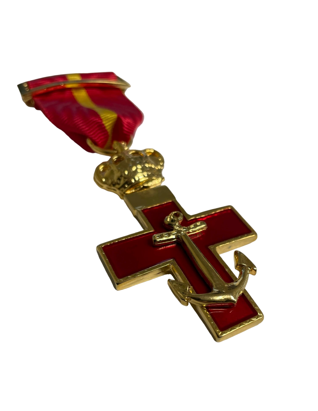 Medalla Cruz del Mérito Naval con distintivo rojo
