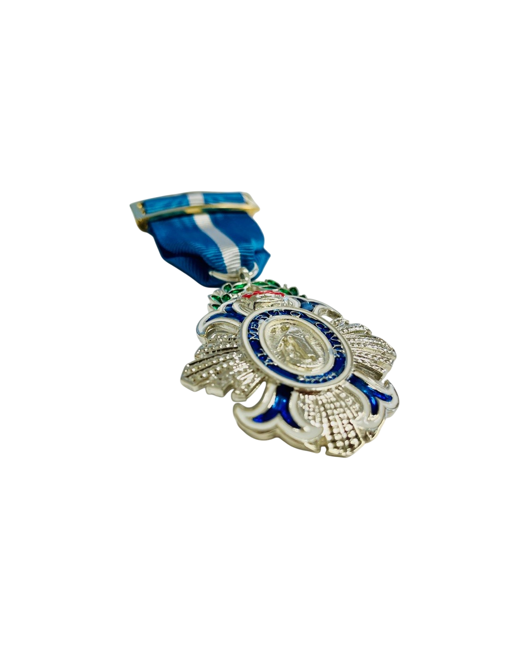 Medalla Cruz de la Orden del Merito Civil Plata