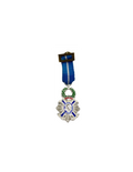 Medalla Miniatura Cruz Merito Civil Plata