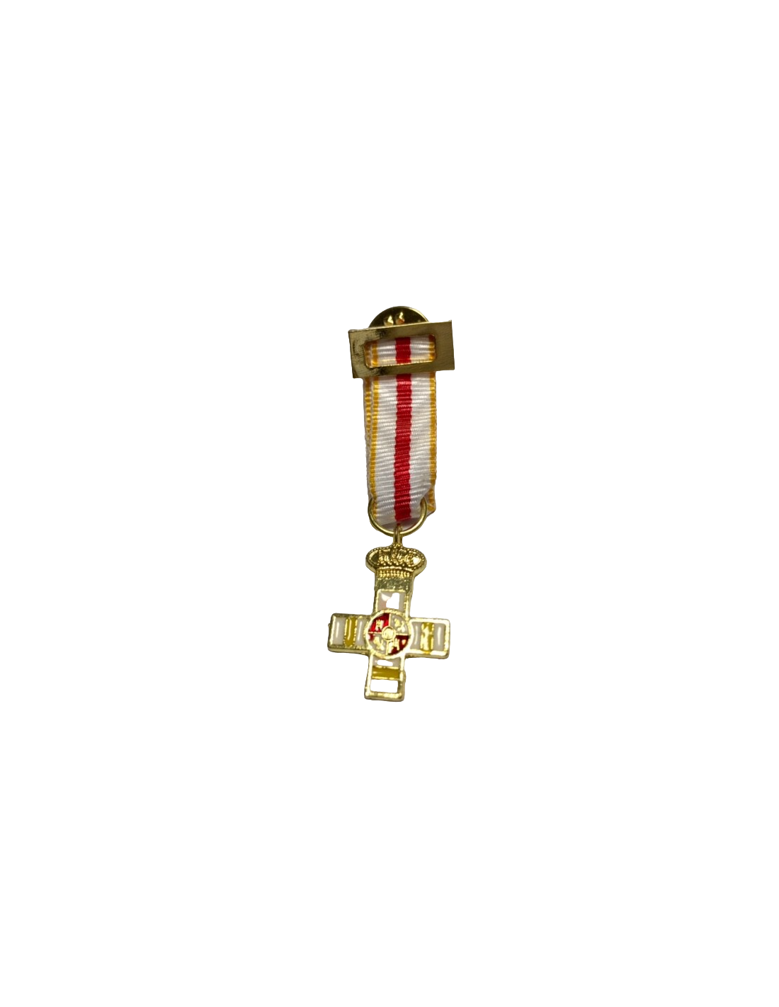 Medalla Miniatura Merito Militar Distintivo Amarillo