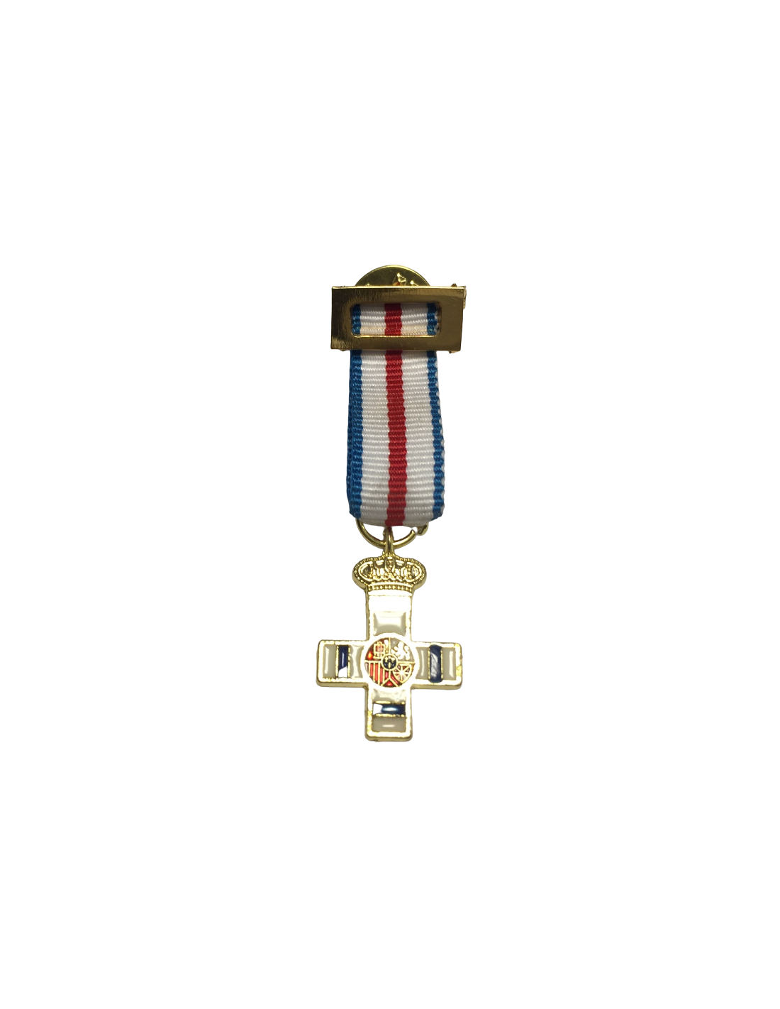 Medalla Miniatura Merito Militar Dtvo Azul