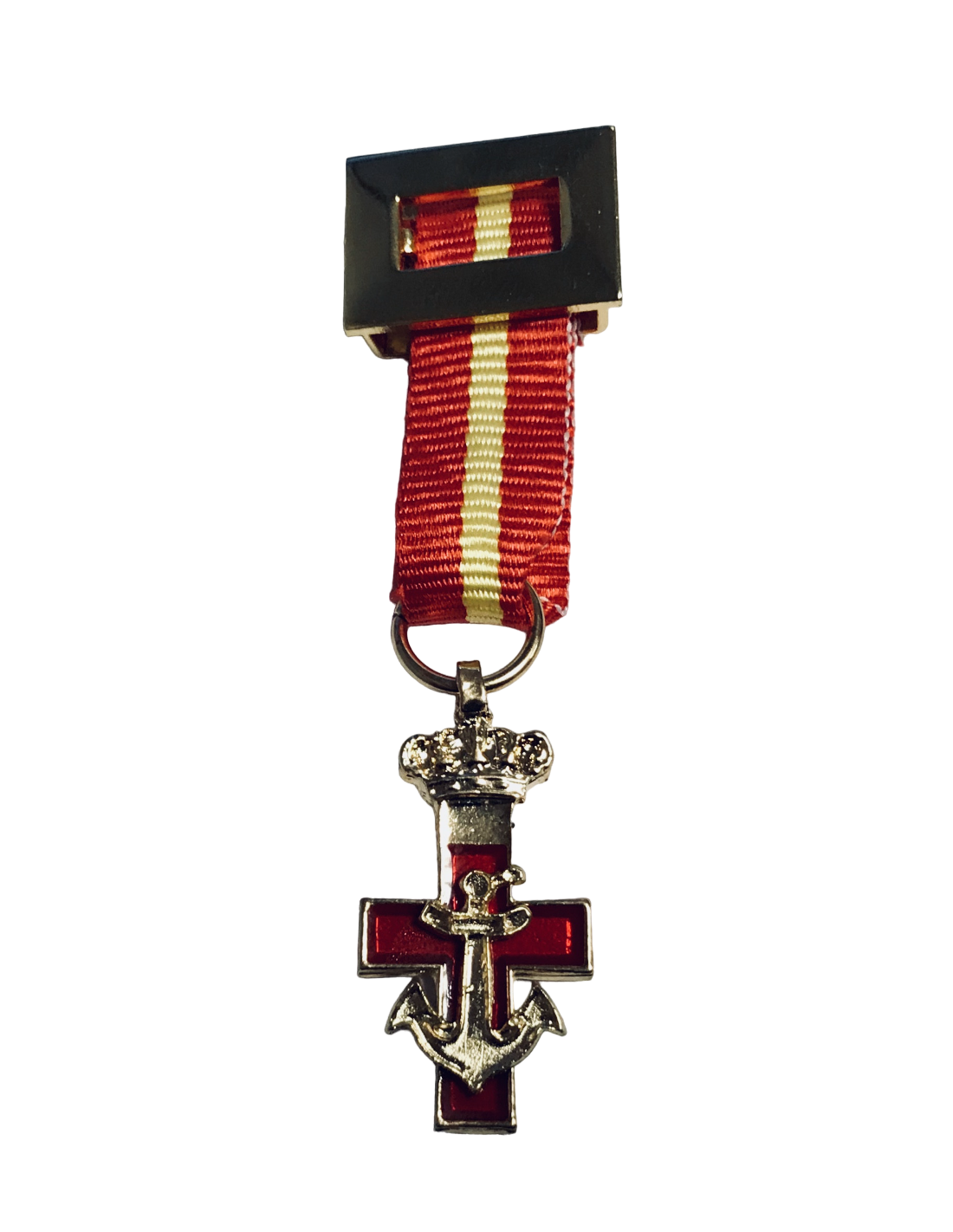 Medalla Miniatura Merito Naval Dtvo Rojo