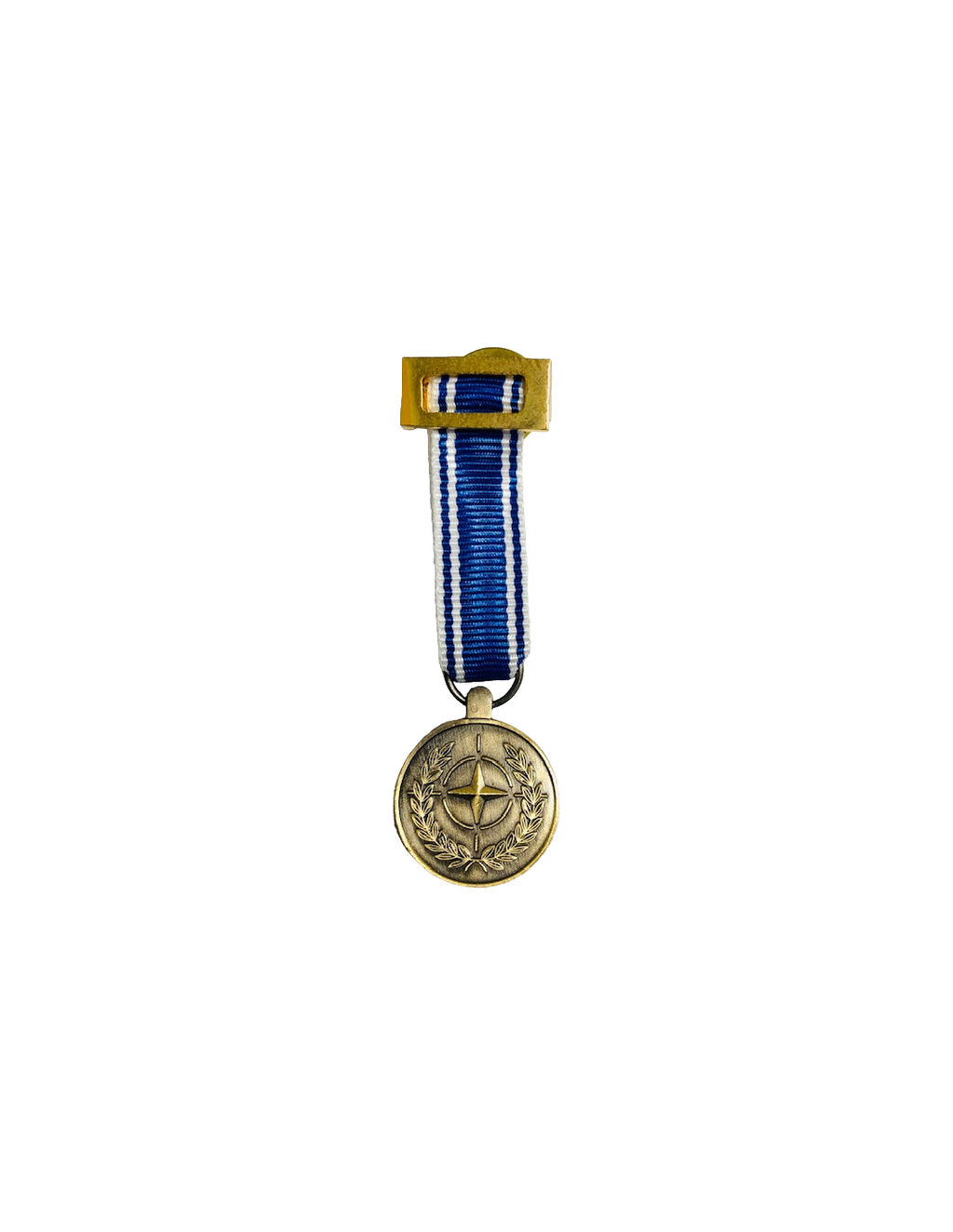 Medalla Miniatura Otan Macedonia