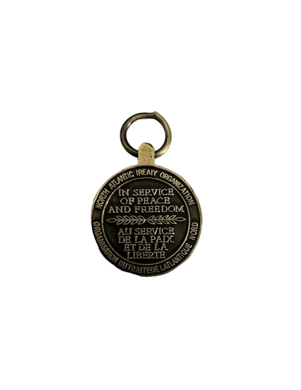Medalla Miniatura Otan Macedonia