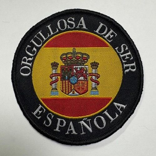 PARCHE BORDADO ORGULLOSA DE SER ESPAÑOLA CATALUÑA 2017