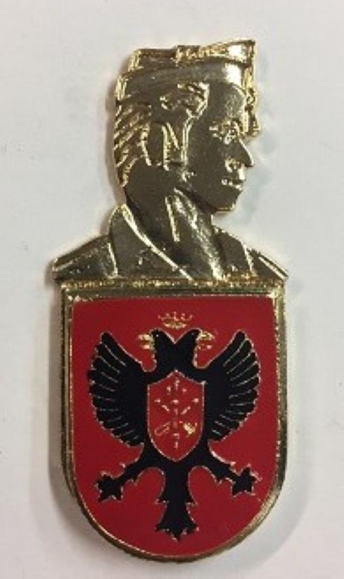 PEPITO LEGIÓN II BANDERA DE LA LEGIÓN 1 TERCIO GRÁN CAPITÁN CON CABEZA DE LEGIONARIO.LACADO A FUEGO.