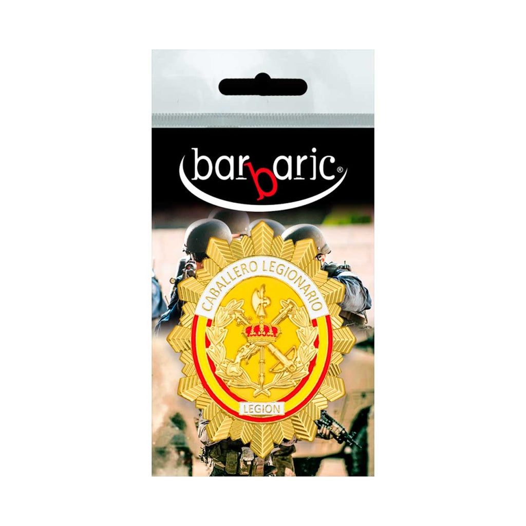 PLACA CARTERA BARBARIC LEGION
