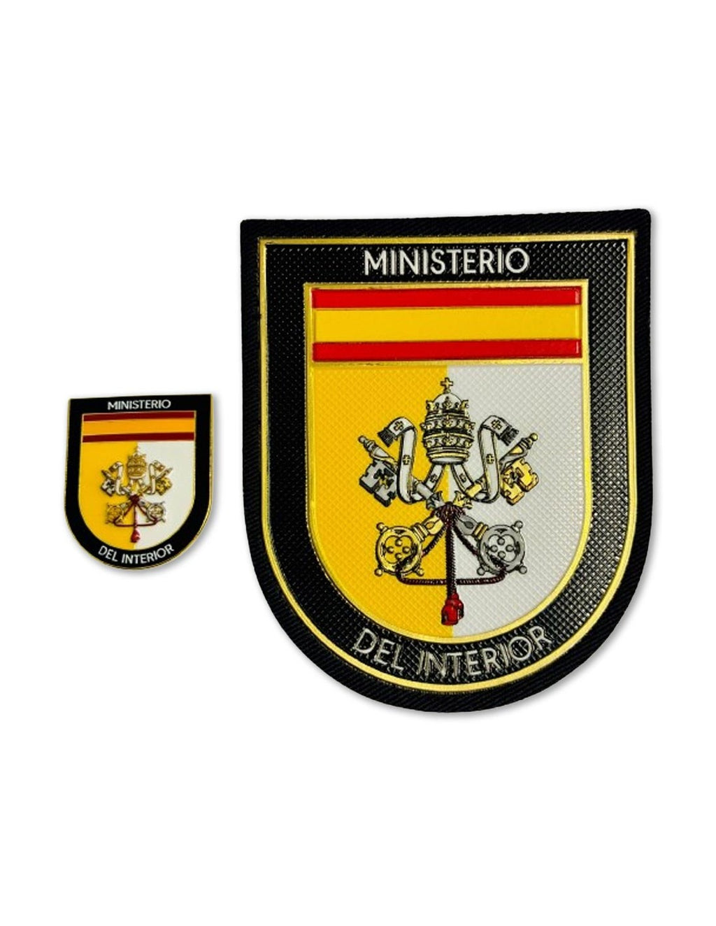 DISTINTIVO Y PARCHE HONORÍFICO SEGURIDAD PAPA LEÓN XIV 2026