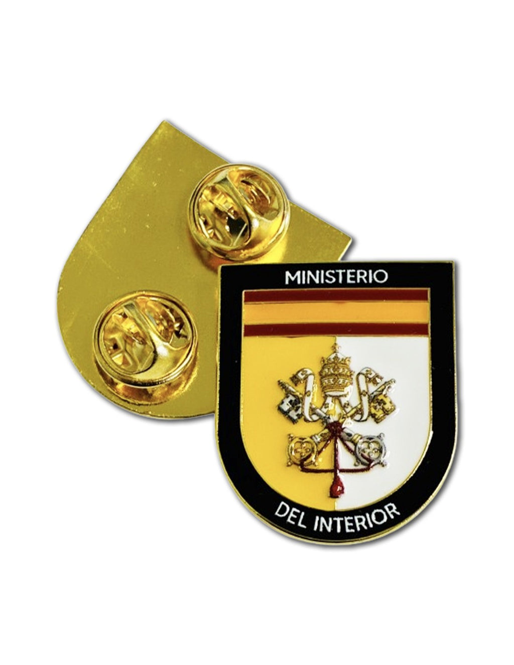 DISTINTIVO Y PARCHE HONORÍFICO SEGURIDAD PAPA LEÓN XIV 2026