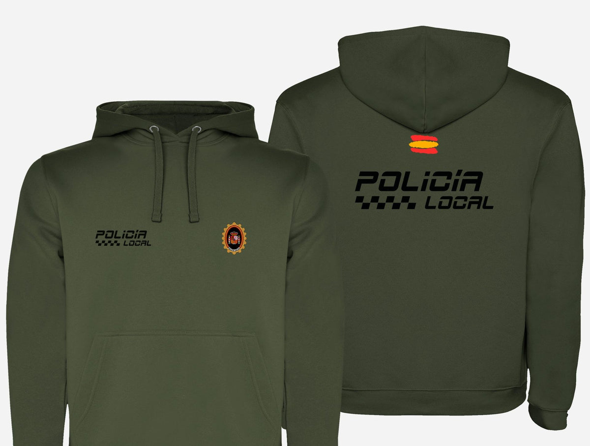 Sudadera Capucha Policia Local