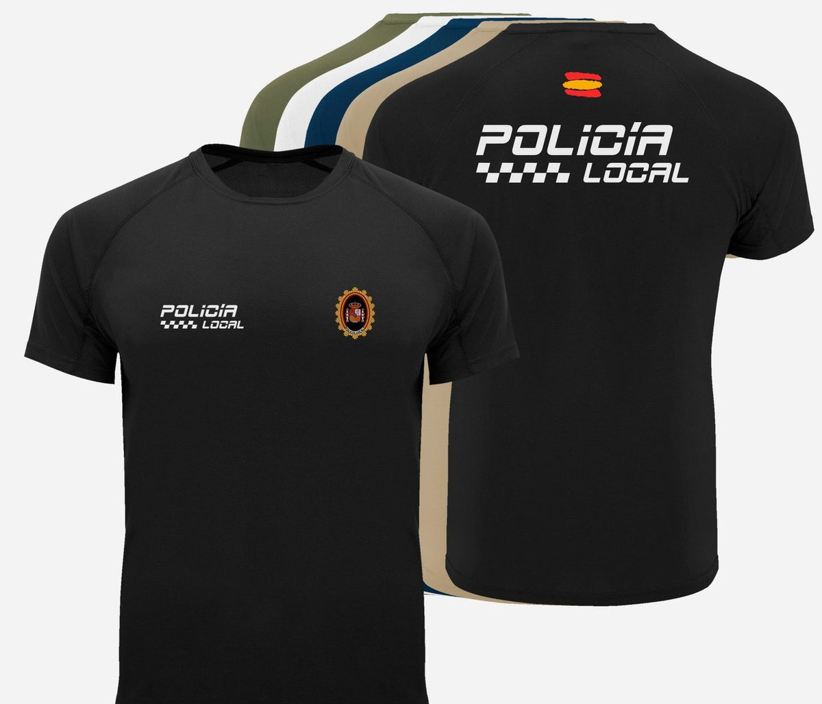 Camiseta Algodon Policia Local